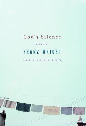 Cover of God's silence by Franz Wright