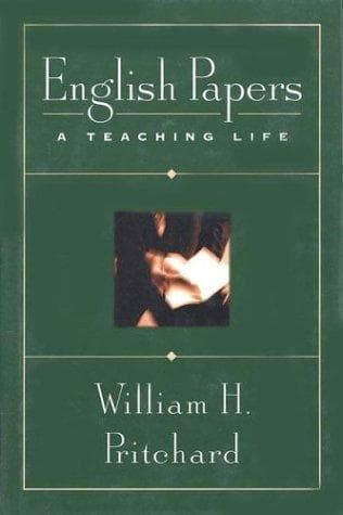 Cover of English papers by William H. Pritchard