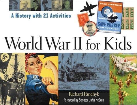 Cover of World War II for kids by Richard Panchyk
