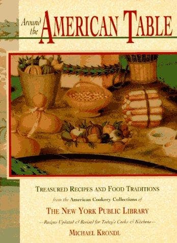 Cover of Around the American table by Michael Krondl