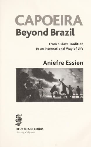 Cover of Capoeira beyond Brazil by Aniefre Essien