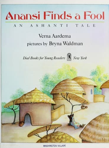Cover of Anansi finds a fool by Verna Aardema