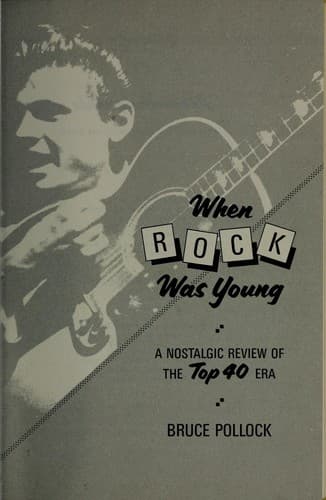 Cover of When rock was young by Bruce Pollock