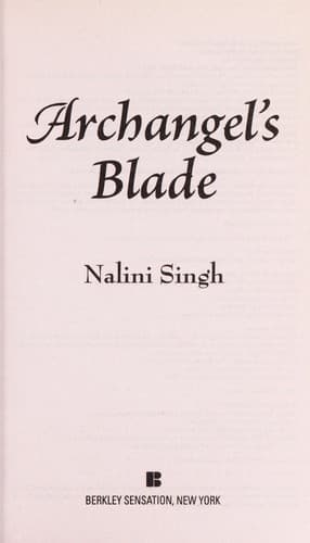Cover of Archangel's Blade by Nalini Singh