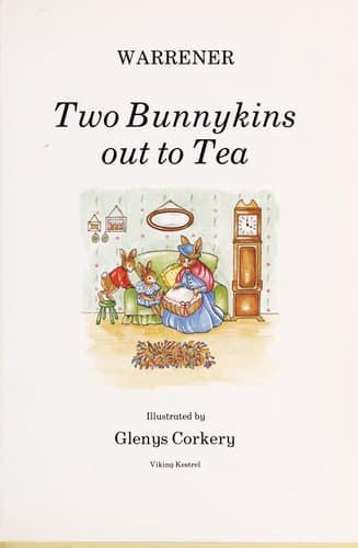 Cover of Two Bunnykins out to tea by Philippa Pearce