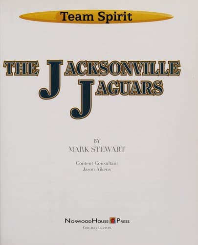 Cover of The Jacksonville Jaguars by Mark Stewart