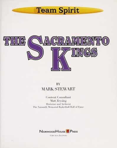 Cover of The Sacramento Kings by Mark Stewart