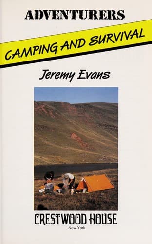 Cover of Camping and survival by Jeremy Evans