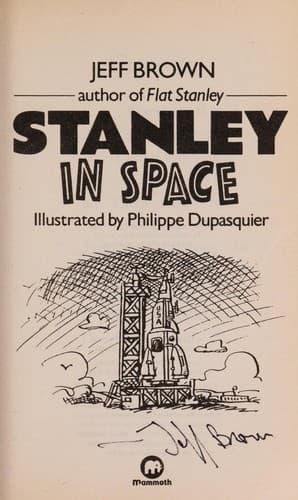 Cover of Stanley in space by Jeff Brown
