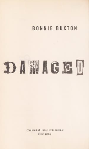 Cover of Damaged angels by Bonnie Buxton