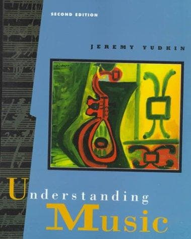 Cover of Understanding Music by Jeremy Yudkin