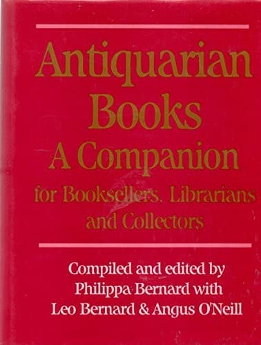 Cover of Antiquarian books by Philippa Bernard