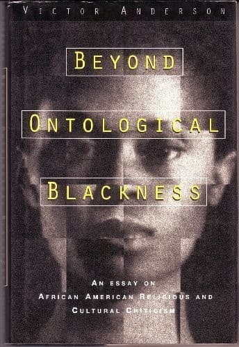 Cover of Beyond ontological blackness by Anderson, Victor