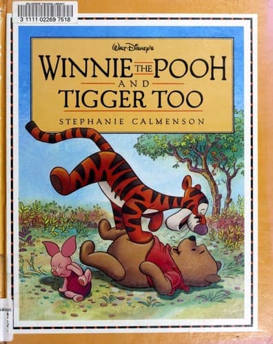 Cover of Walt Disney's Winnie the Pooh and Tigger Too by Stephanie Calmenson