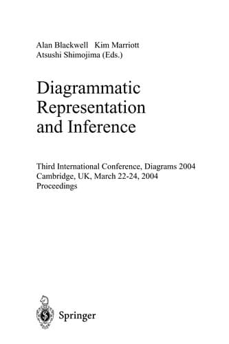 Cover of Diagrammatic representation and inference by Diagrams 2004 (2004 Cambridge, England)