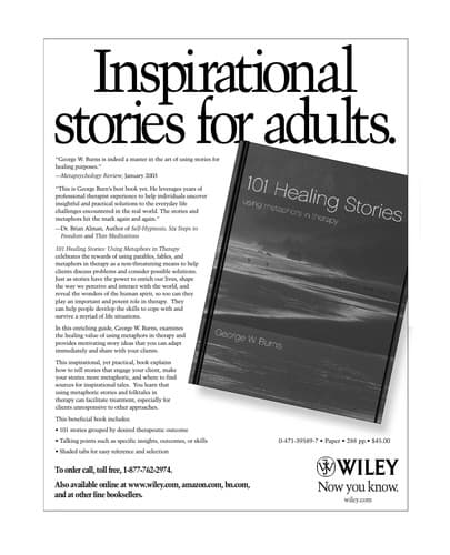 Cover of 101 healing stories for kids and teens by George W. Burns