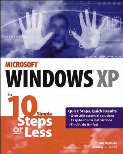 Cover of Windows XP in 10 steps or less by Bill Hatfield
