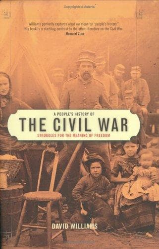 Cover of A People's History of the Civil War by David Williams