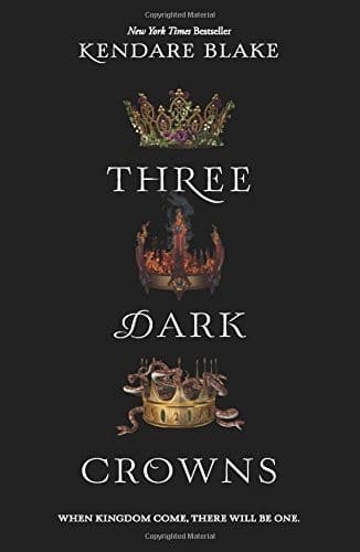 Cover of Three Dark Crowns by Kendare Blake