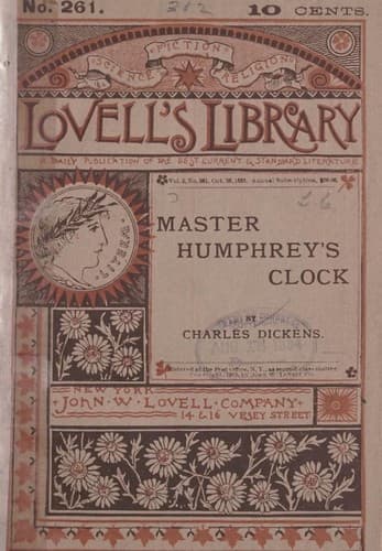 Cover of Master Humphrey's Clock by Charles Dickens