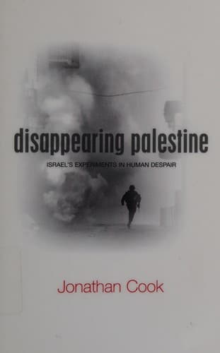 Cover of Disappearing Palestine by Jonathan Cook