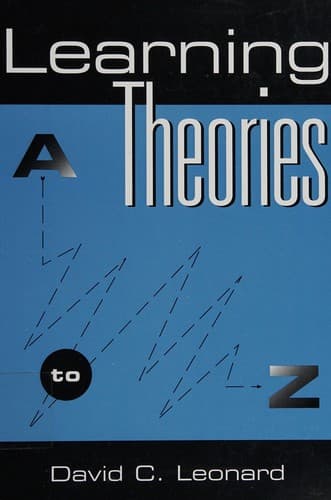 Cover of Learning theories, A to Z by David C Leonard
