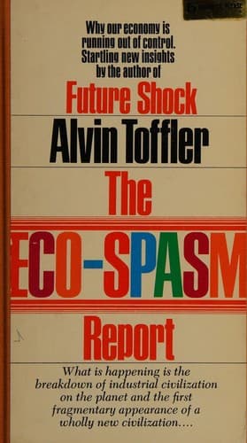 Cover of The eco-spasm report by Alvin Toffler