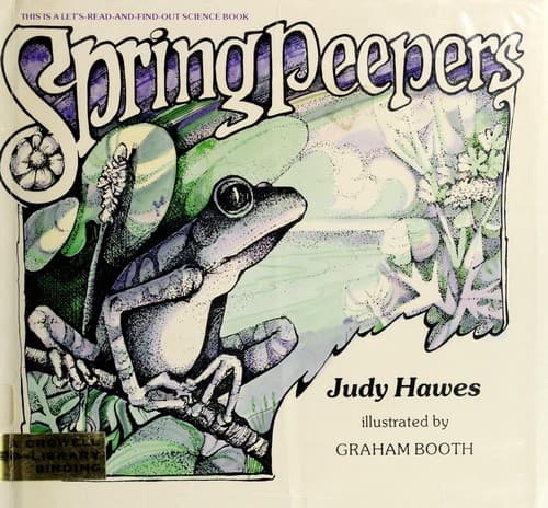 Cover of Spring peepers by Judy Hawes
