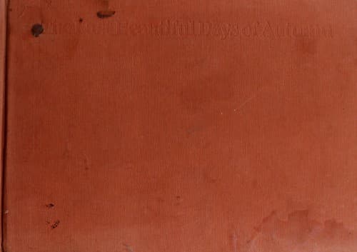 Cover of The Last Beautiful Days of Autumn by John Nichols