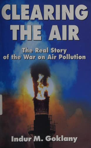 Cover of Clearing the air by Indur M Goklany