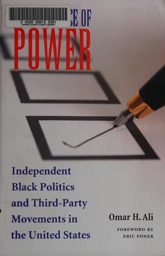 Cover of In the balance of power by Omar H. Ali