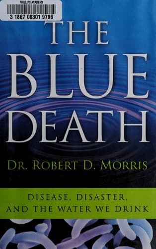 Cover of The blue death by Robert Morris