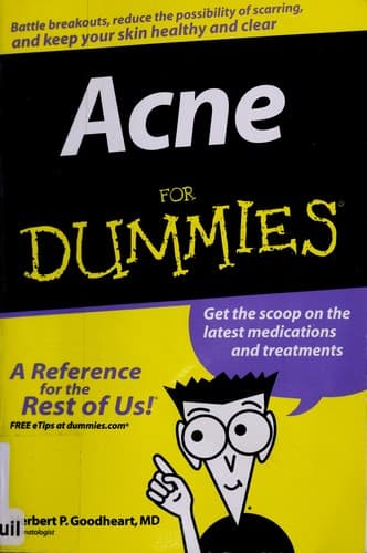 Cover of Acne for dummies by Herbert P. Goodheart