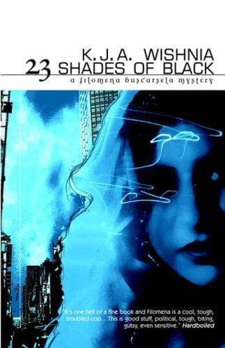 Cover of 23 shades of black by K. J. A. Wishnia