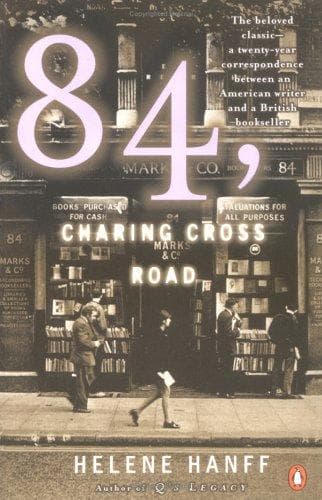 Cover of 84, Charing Cross Road by Helene Hanff