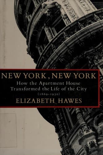 Cover of New York, New York by Elizabeth Hawes