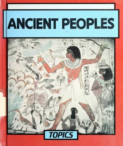 Cover of Ancient peoples by Lambert, David