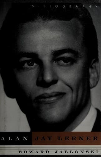 Cover of Alan Jay Lerner by Edward Jablonski