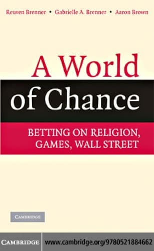 Cover of A world of chance by Reuven Brenner