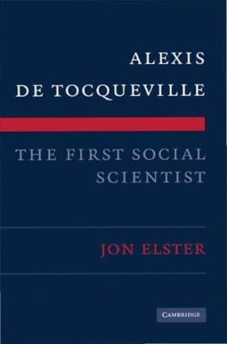 Cover of Alexis de Tocqueville by Jon Elster