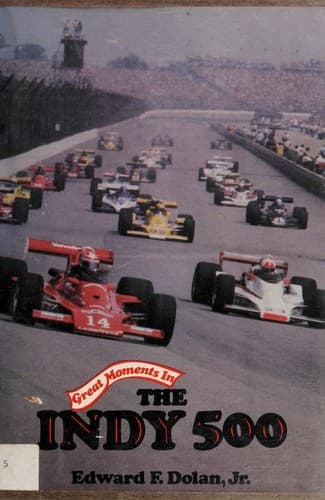 Cover of Great moments in the Indy 500 by Edward F. Dolan