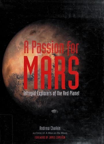 Cover of A passion for Mars by Andrew Chaikin