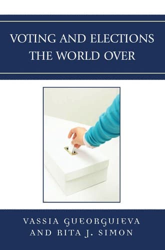 Cover of Voting and elections the world over by Vassia Gueorguieva