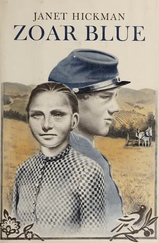 Cover of Zoar Blue by Janet Hickman