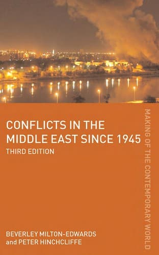 Cover of Conflicts in the Middle East since 1945 by Beverley Milton-Edwards