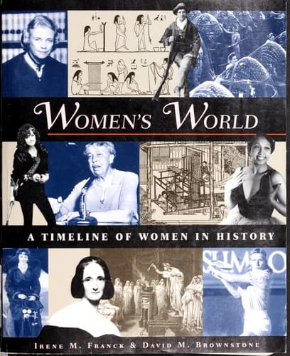 Cover of Women's world by Irene M. Franck