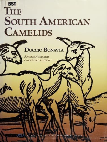 Cover of South American Camelids (Monograph) by Duccio Bonavia