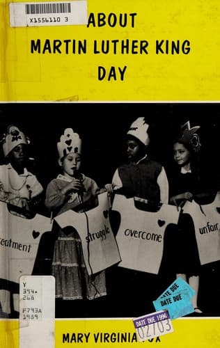 Cover of About Martin Luther King Day by Mary Virginia Fox