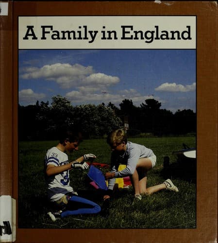Cover of A family in England by Jetty St John