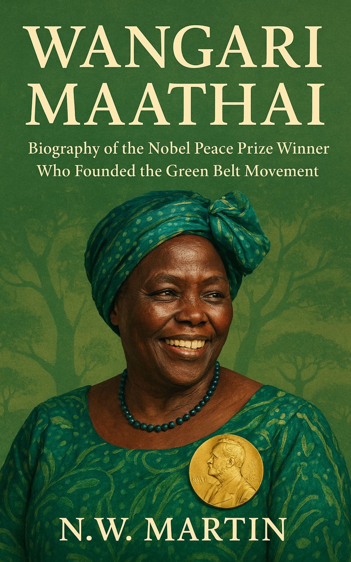 Cover of Wangari Maathai: Biography of the Nobel Peace Prize Winner Who Founded the Green Belt Movement by N.W. MARTIN